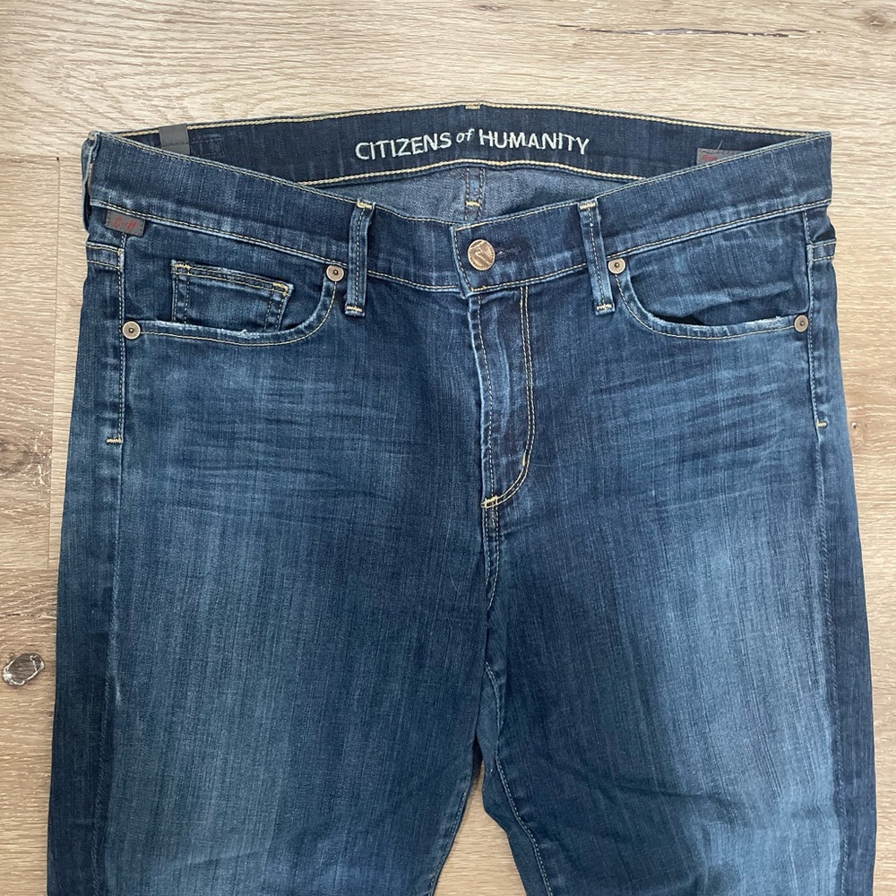 Citizens of Humanity Medium Elson Medium Rise Straight leg Jeans - Picture 2 of 5